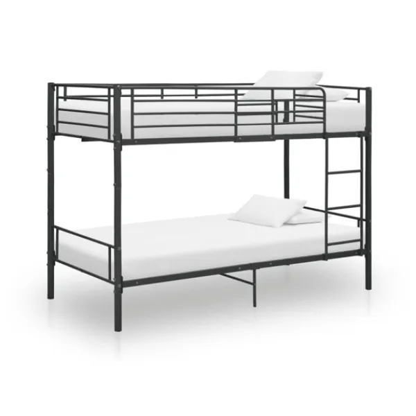 vidaXL Sängar>Våningssäng metall 90x200 cm