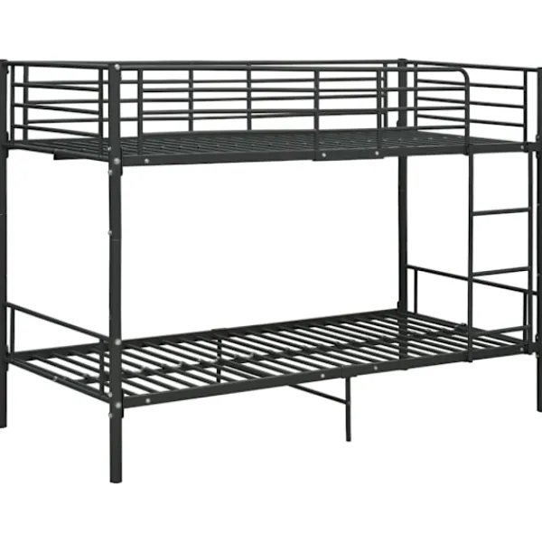 vidaXL Sängar>Våningssäng metall 90x200 cm