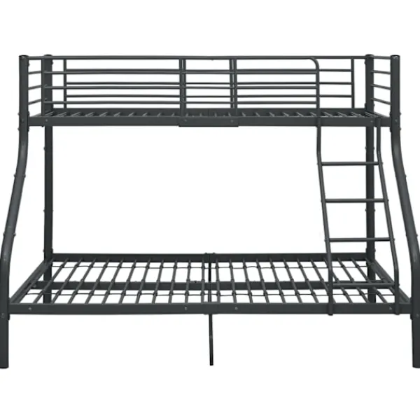 vidaXL Sängar>Våningssäng metall 140x200/90x200 cm