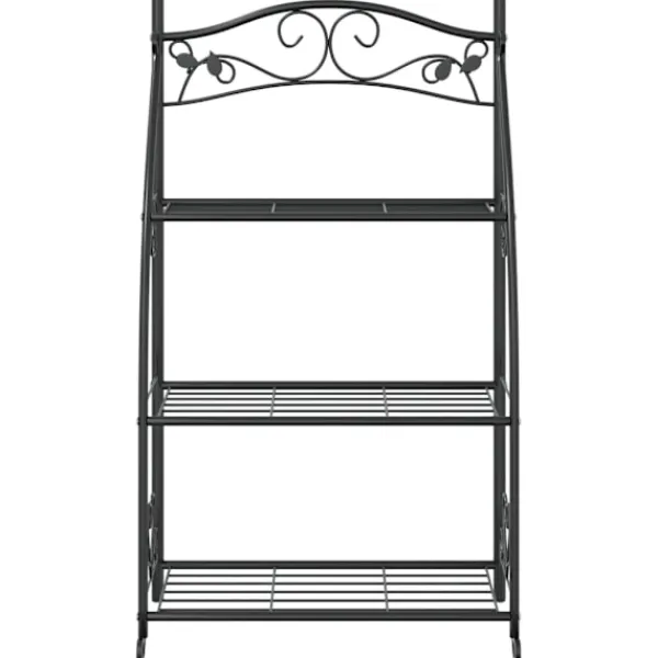 vidaXL Hyllor>Växthylla 56x30x96 cm stål