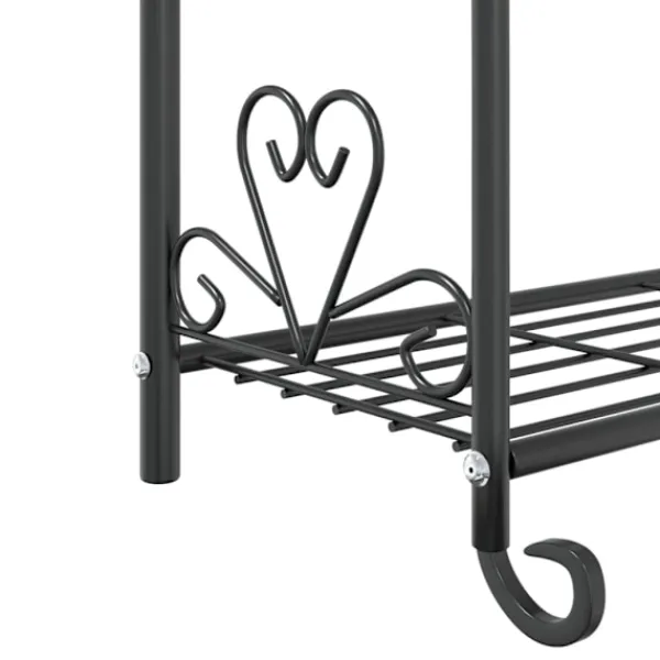 vidaXL Hyllor>Växthylla 56x30x96 cm stål