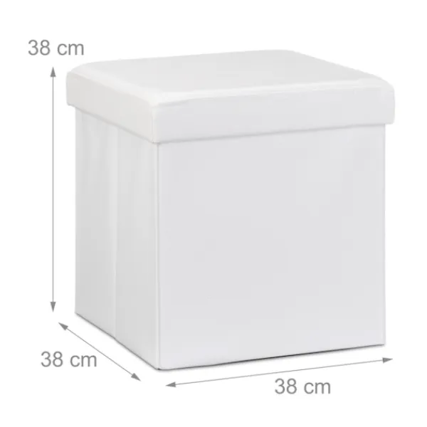 B2X Pallar>Vikbar pall konstläder