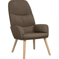 vidaXL Fåtöljer>Vilstol taupe tyg