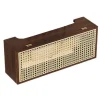 FJORD Kistor & Koffertar>Vintage Massivt Trä Rattan Trådlös Router Förvaringslåda Väggmonterad
