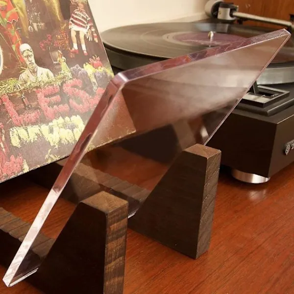 Crowned Hyllor>Vinyl-skivhylla - Akryländar - Visa upp dina singlar och LP-skivor i denna moderna bärbara hylla