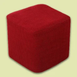 Sittpuffar>2x Stretch Ottomanöverdrag Vikbart Förvaringsfåtölj Möbelskydd Mjuk Rektangulär Överdrag Med Elastisk Botten