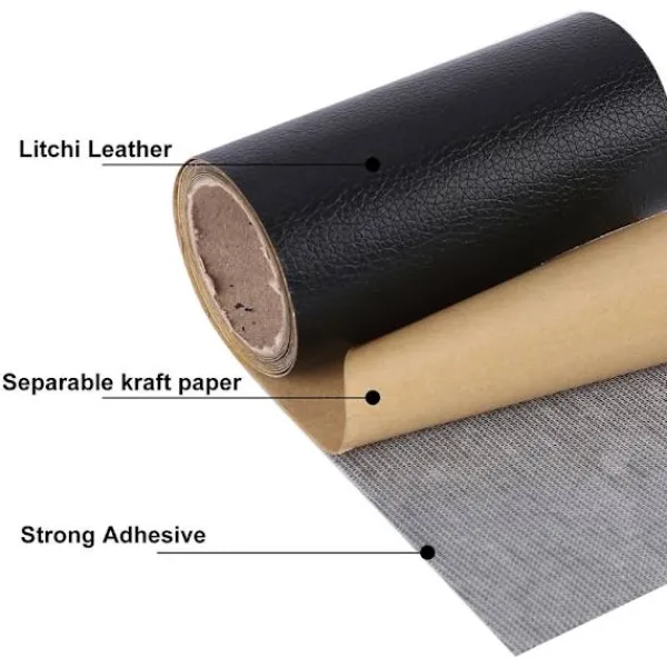 Soffor>35x137cm Soffa Läder Reparationstejp Självhäftande lapp