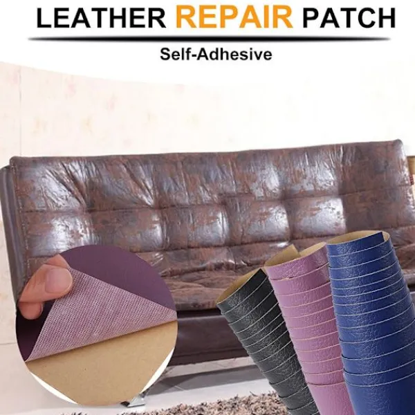 Soffor>35x137cm Soffa Läder Reparationstejp Självhäftande lapp
